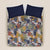 GREEK FLORAL COTTON DUVET COVER
