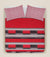 Retro Scarlet COTTON BED SHEET