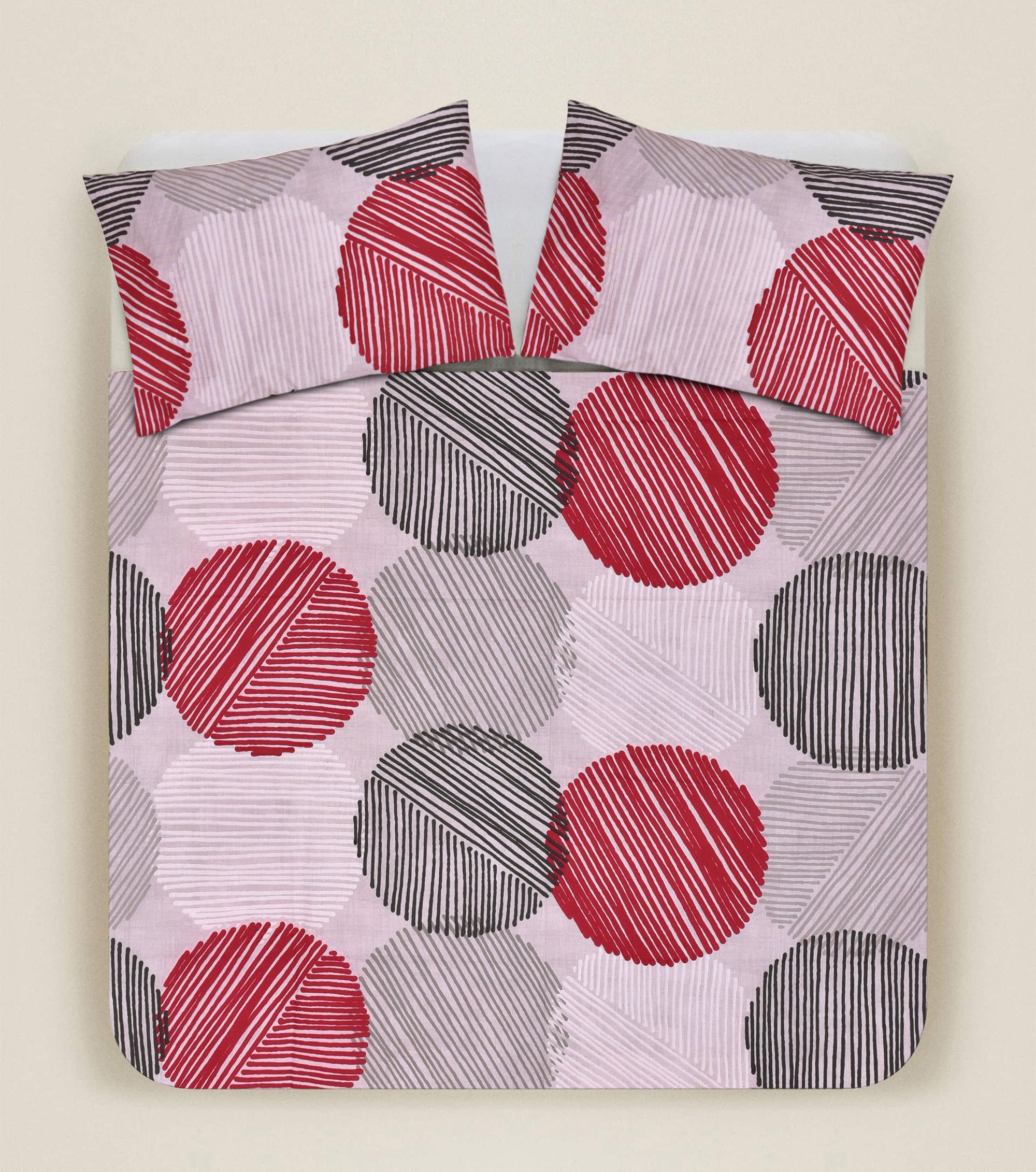 ARTISAN POLKA DOTS COTTON BED SHEET