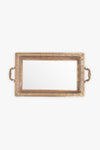 Charlotte Rust Effect Mirror Tray Set (Set of 3 Trays)