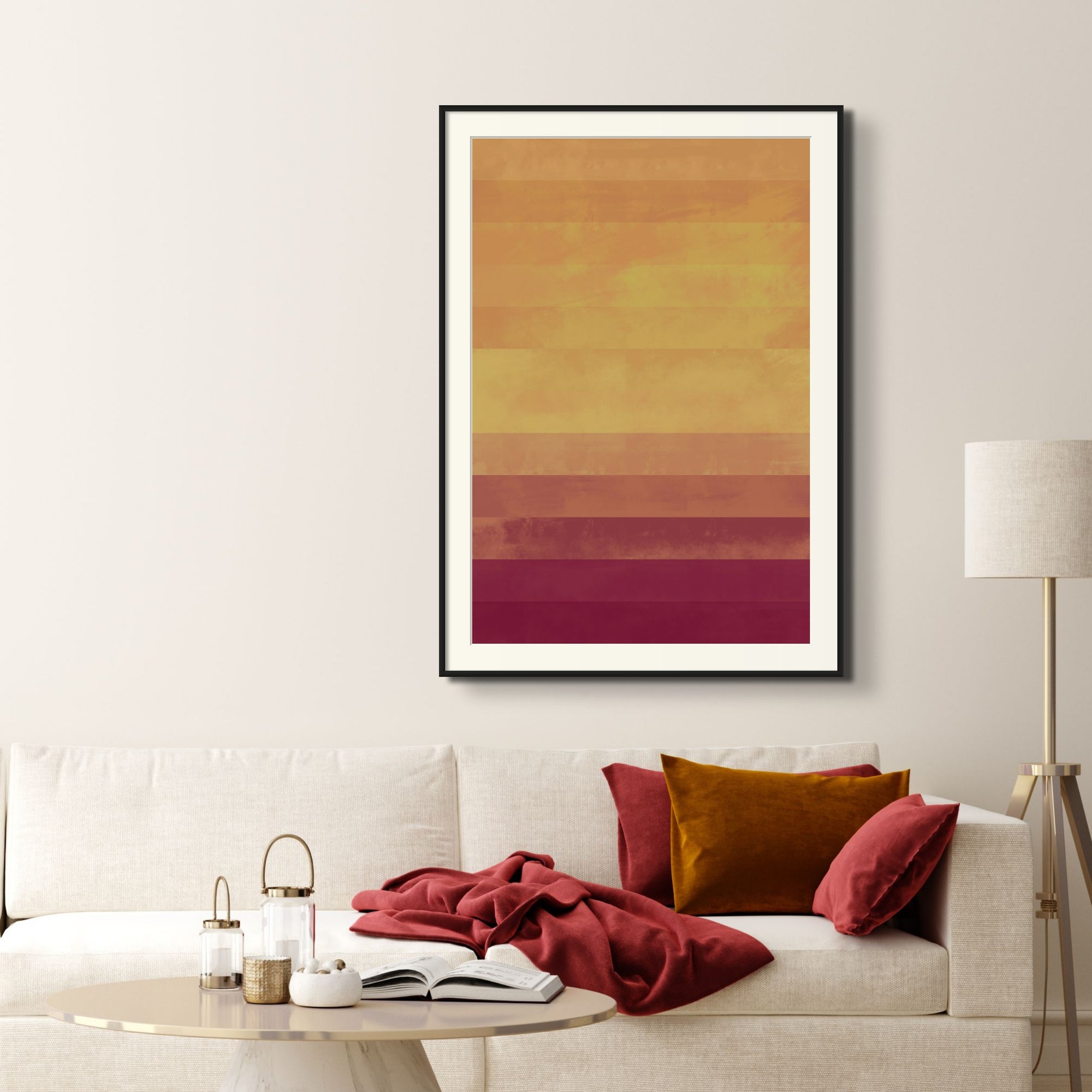 Hues Collection Eleanor Abstract Art