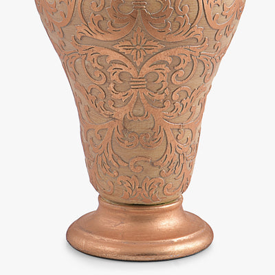 VINTAGE STYLE EMBOSSED COLOSSAL VASE