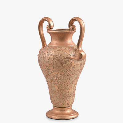 VINTAGE STYLE EMBOSSED COLOSSAL VASE