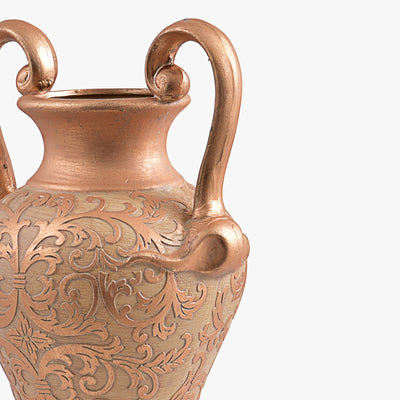 VINTAGE STYLE EMBOSSED COLOSSAL VASE