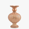 VINTAGE STYLE EMBOSSED FLAIR VASE