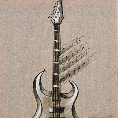 GUITAR STORY CANVAS ART