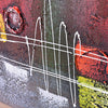PRISMATIC COSMOS ABSTRACT FRAMED ART