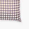 Raised Design Faux Jute and Silk Cushion Cover