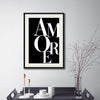 Amore Kelvin Typography Art
