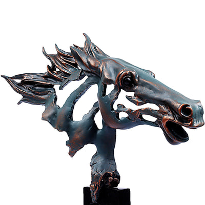ALLY ART STALLION SCULPTURE