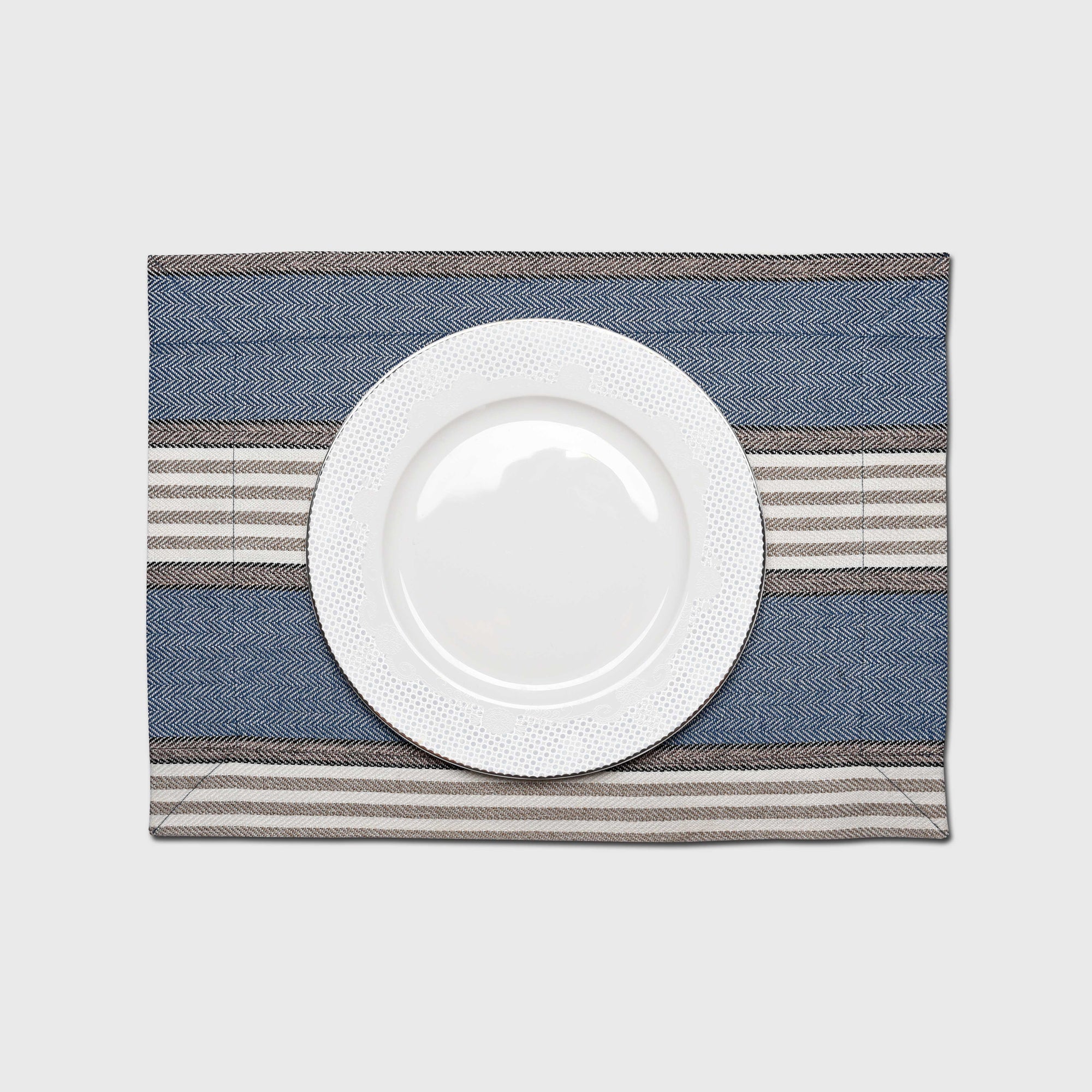 Striped Textured Place Mat