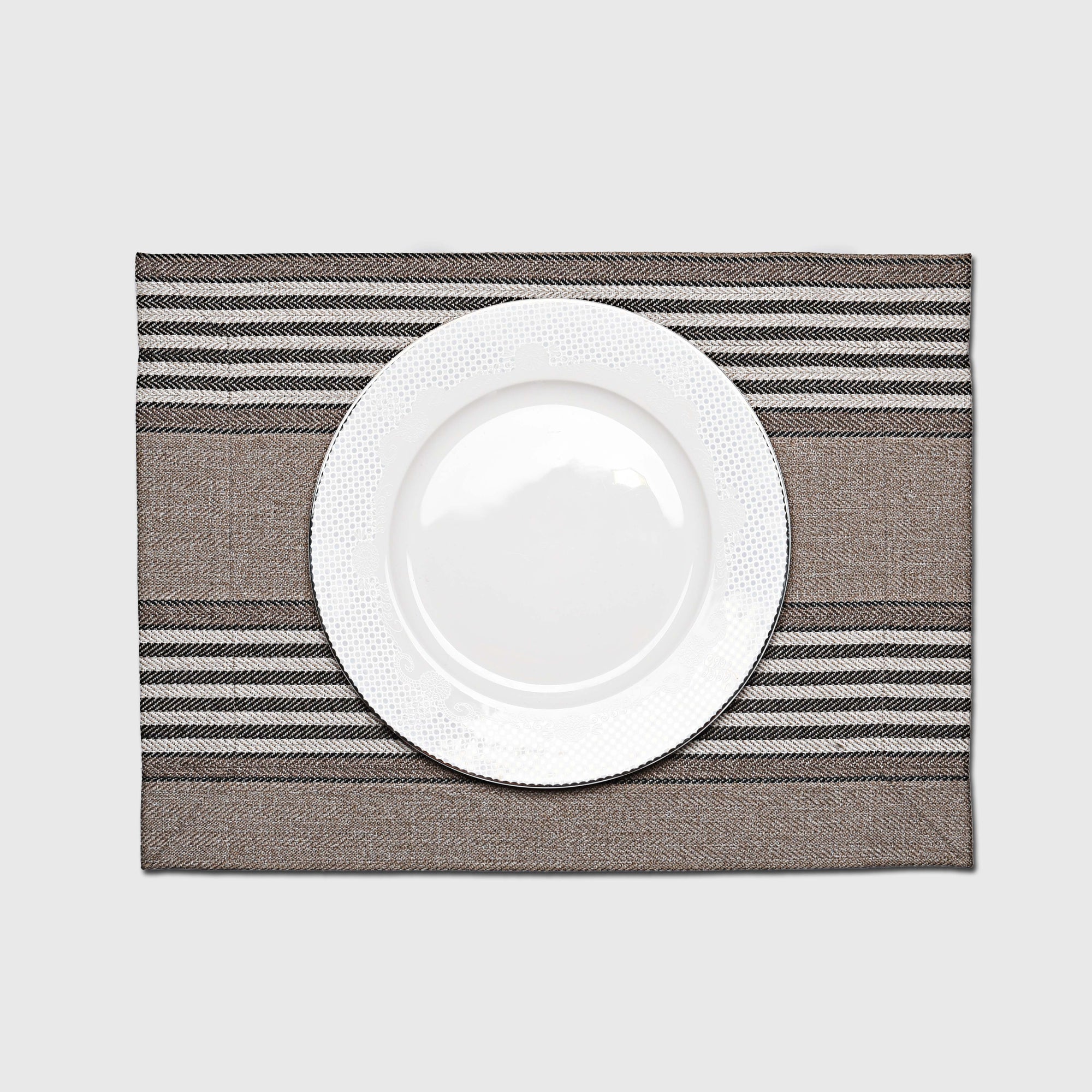 Striped Textured Place Mat