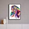 Abstract Contours Stallion Art
