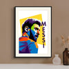 Messi Abstract Figurative Art