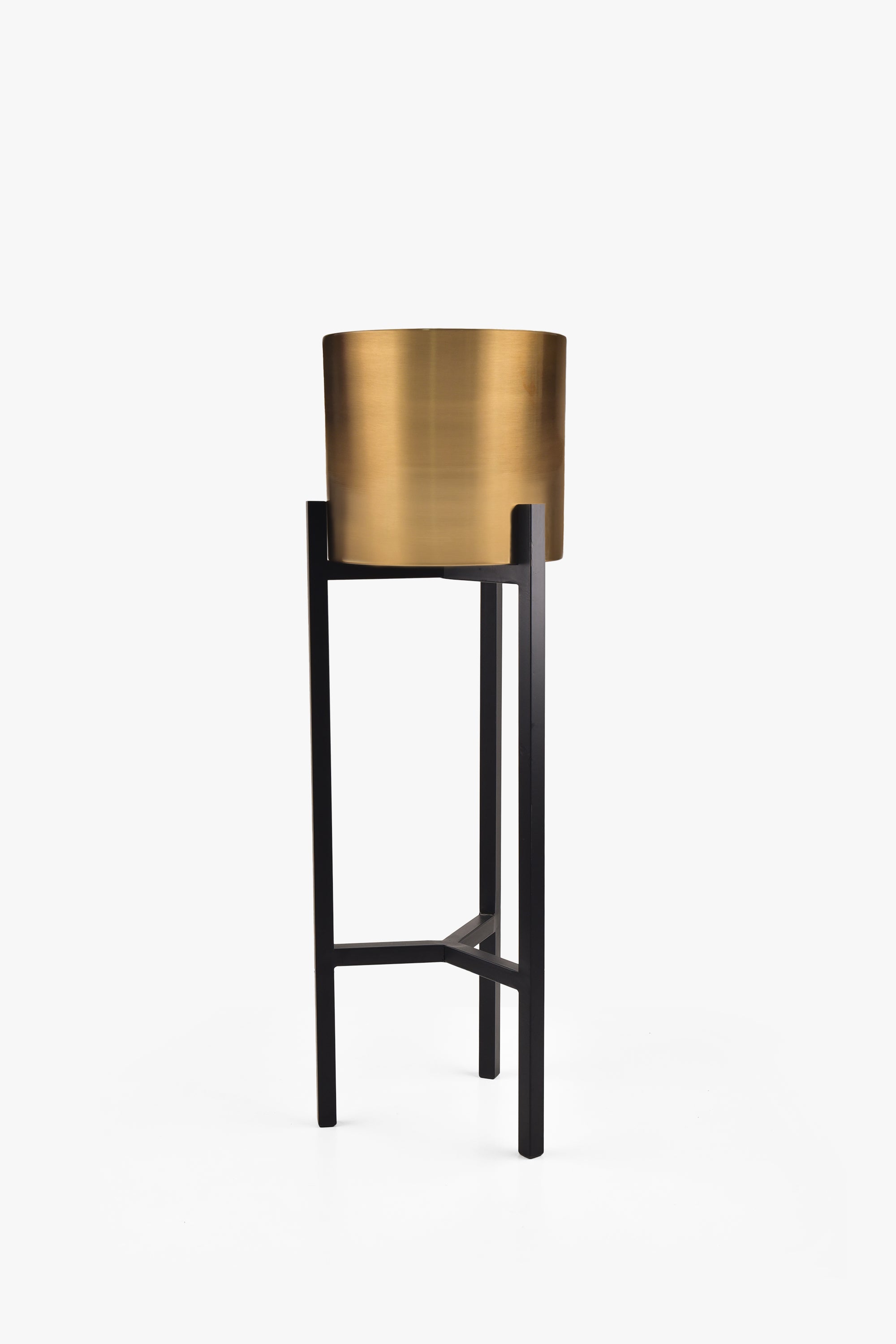 VINTAGE EFFECT GOLD PLANTER